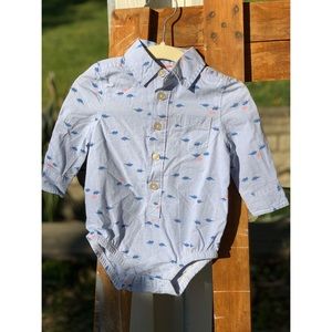 Oshkosh B’gosh dinosaur button up